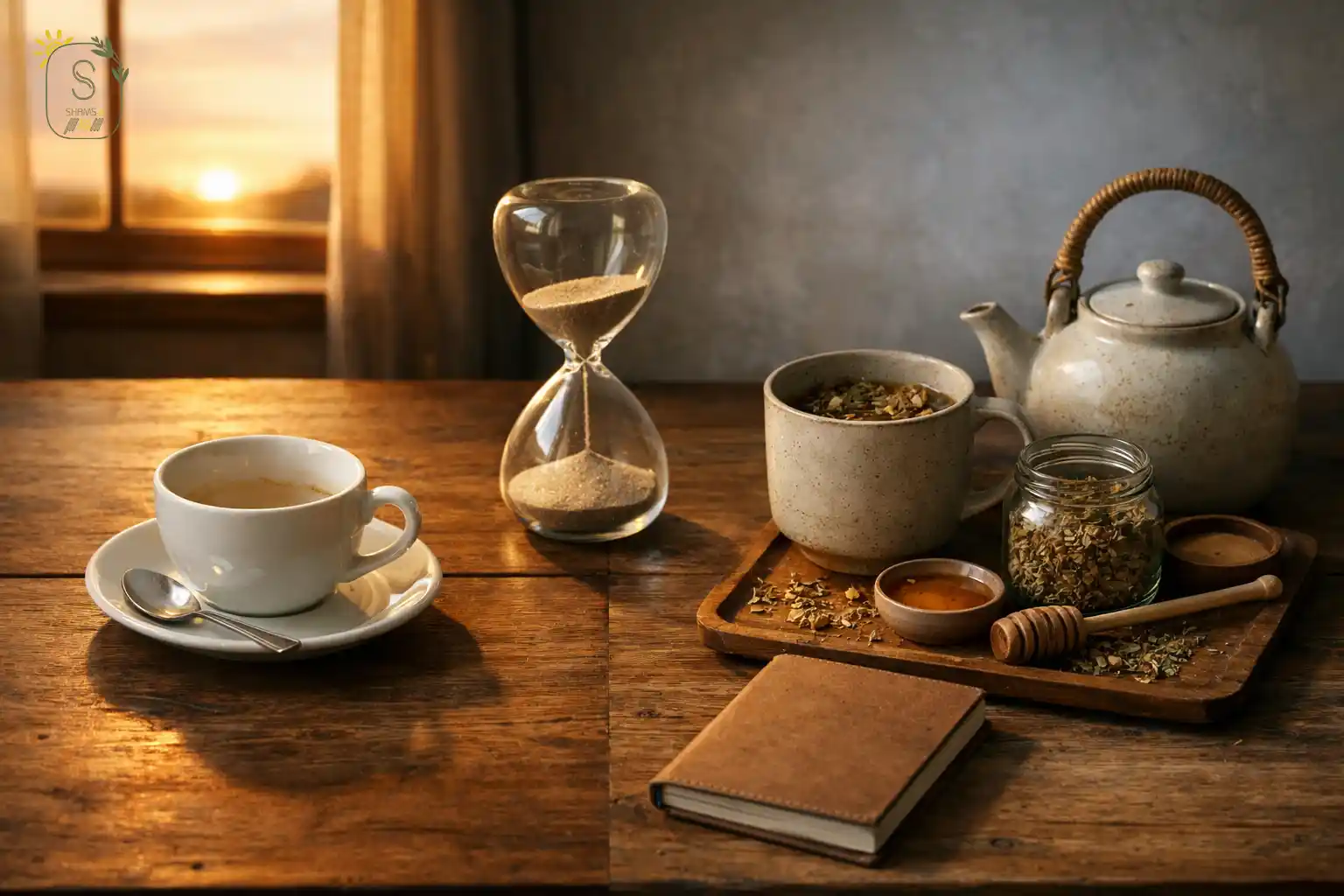 زمانبندی قهوه و مصرف گیاه تقویتی