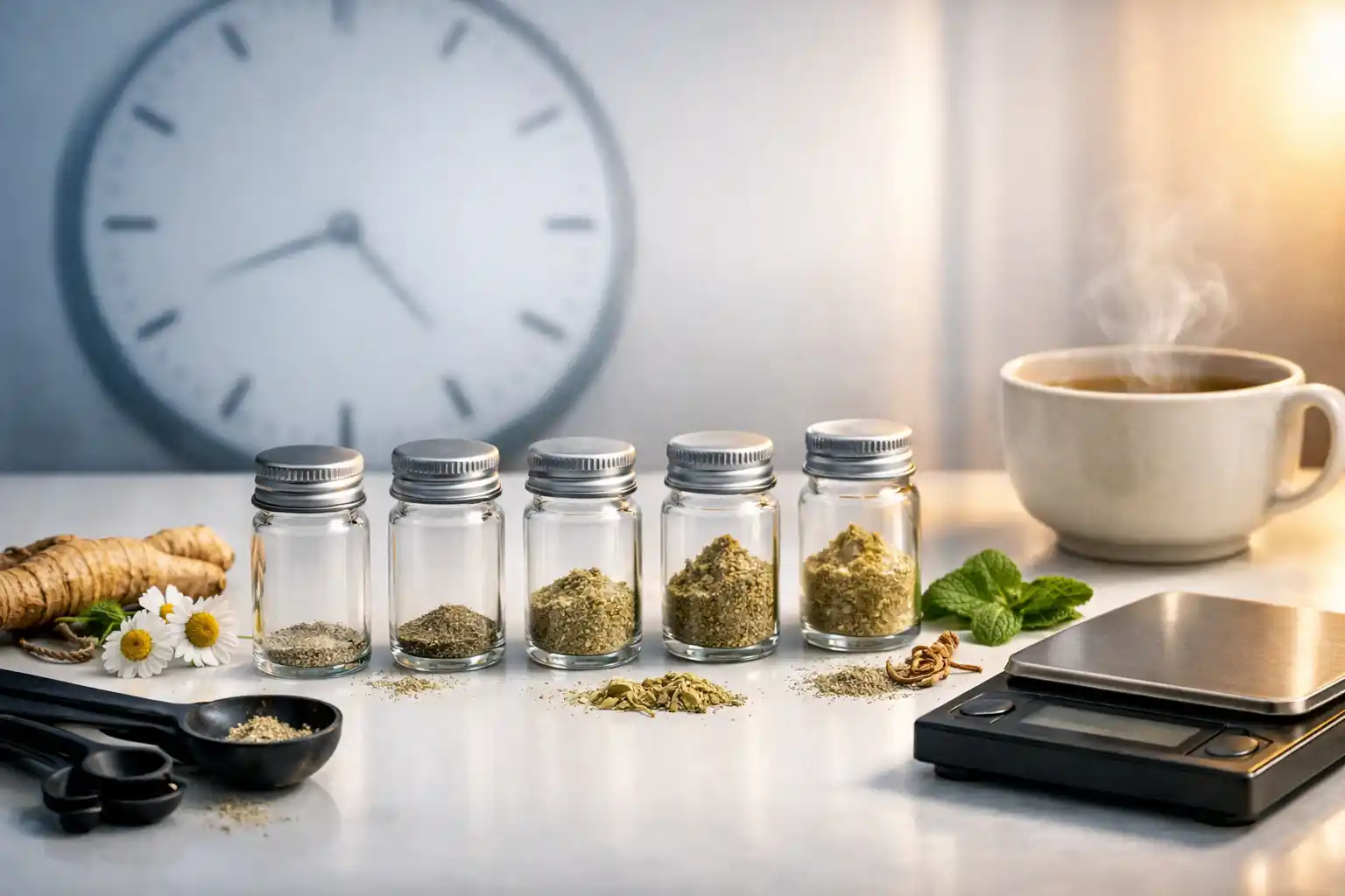 برای سنجش تاثیر گیاهان دارویی تنظیم دوز گیاهان باید مرحلهای و محدود باشد تا بتوان اثر واقعی را از عوارض یا نوسان طبیعی بدن تفکیک کرد.