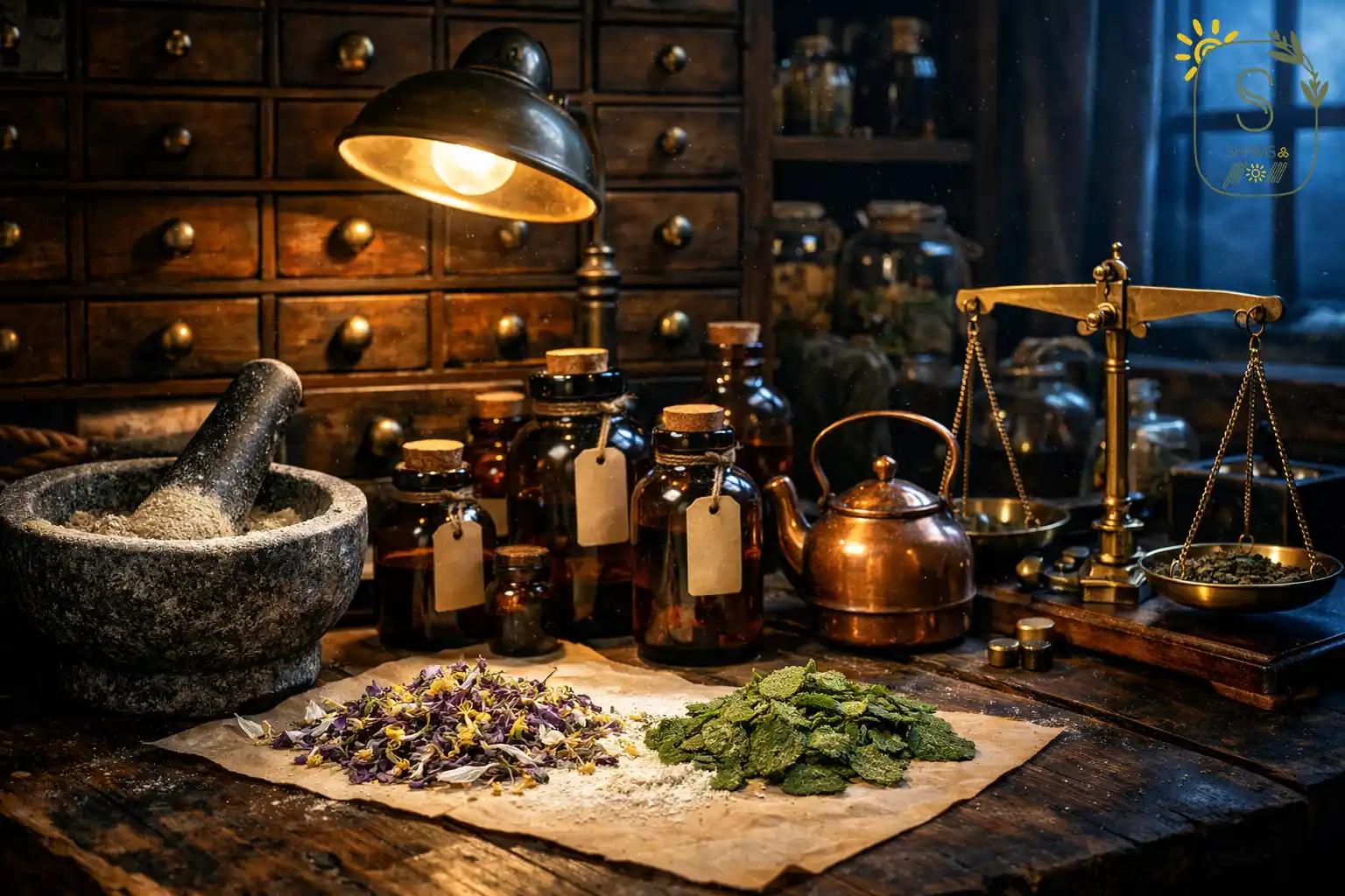 آماده‌سازی گیاهان آرام‌بخش برای تنظیم زمان خواب عمیق